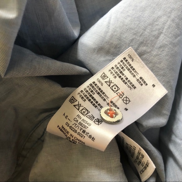 TOMMY BAHAMA Jeans Crafted Mens Casual Shirt - Picture 7 of 7